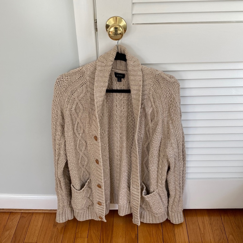 J. Crew cardigan sweater size L